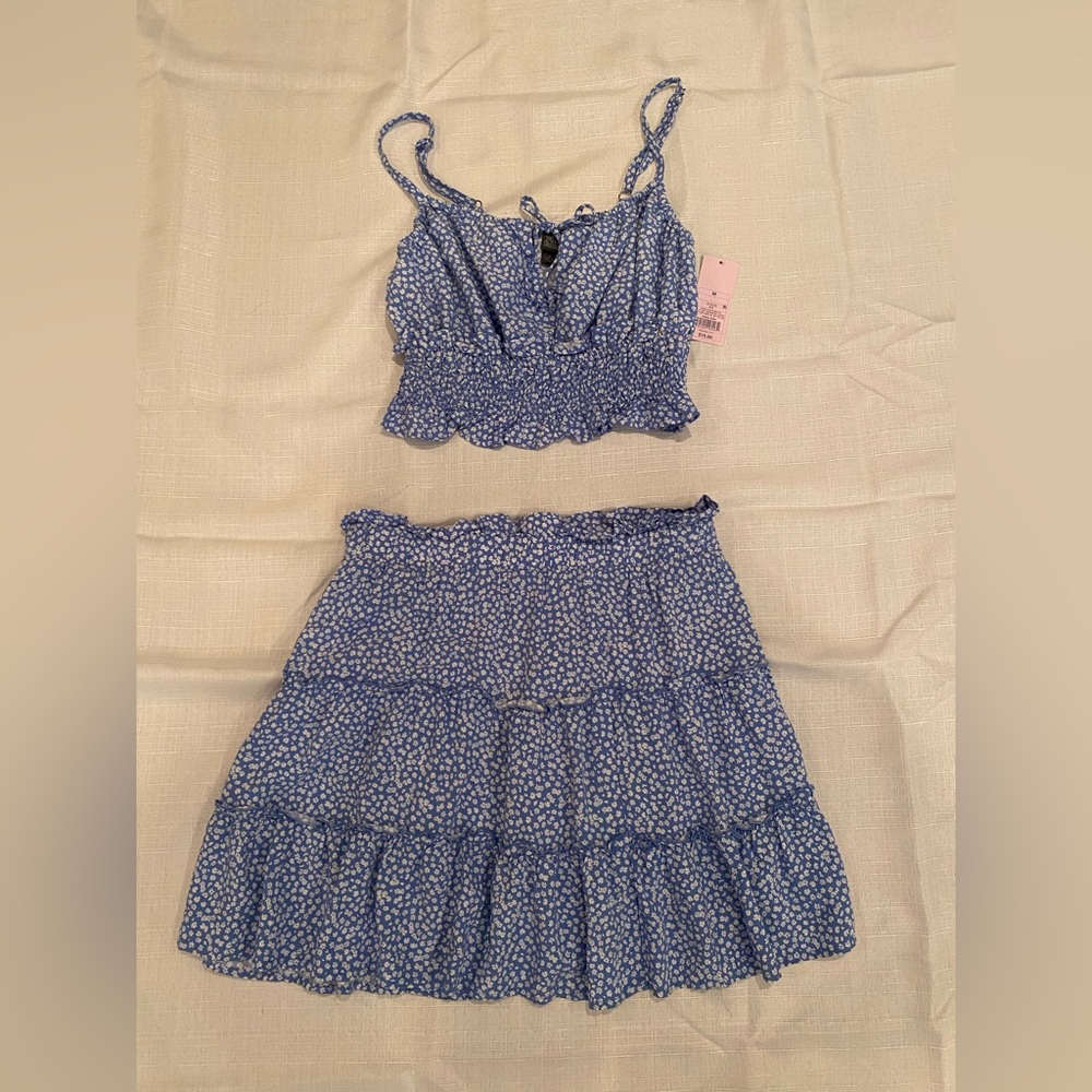 Shirt and skirt set